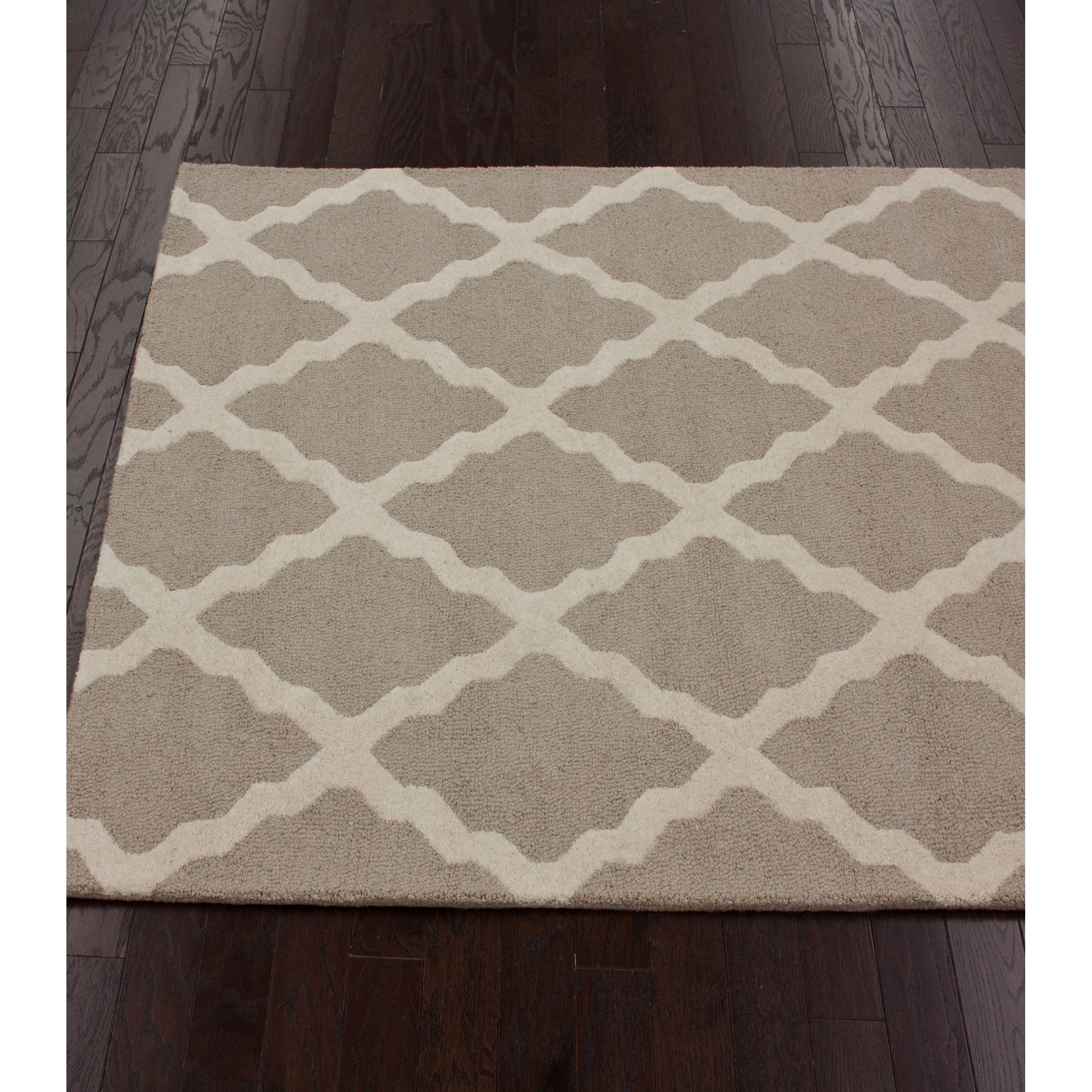 Nuloom Hand hooked Alexa Moroccan Trellis Wool Rug (36 X 56)