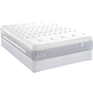 Shop Sealy Posturepedic Pointborough Plush Euro Pillow Top Queen