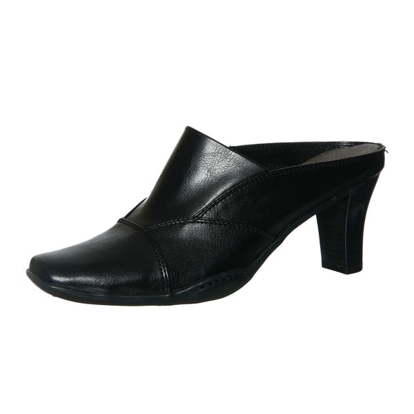 Aerosoles Women's 'Cincture' Black Mules - Free Shipping On Orders Over ...