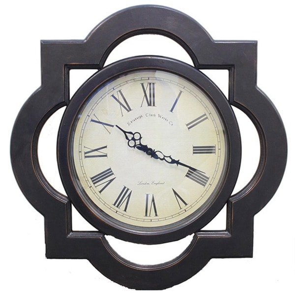 Shop Antique Wood Wall Clock Free Shipping Today