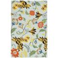 Safavieh Handmade Soho Blue New Zealand Wool Area Rug - 7'6 x 9'6