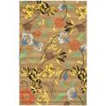 Safavieh Handmade Soho Brown Indoor New Zealand Wool Rug - 7'6 x 9'6