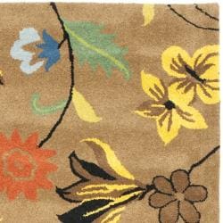 Handmade Soho Brown Contemporary New Zealand Wool Rug (3'6 x 5'6') Safavieh 3x5   4x6 Rugs