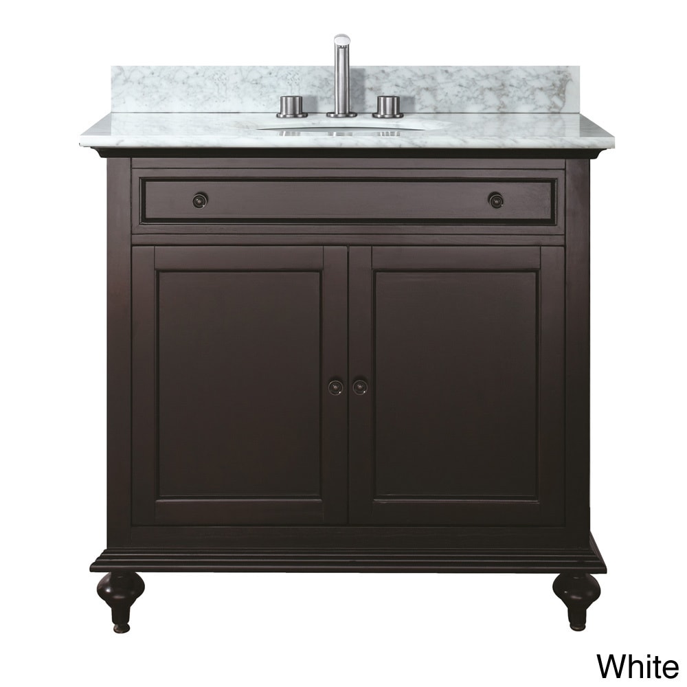 Wyndsor 24 inch Vanity Set Avanity Merlot 24 inch Single Vanity In Espresso Finish With Sink And Top White Size Single Vanities