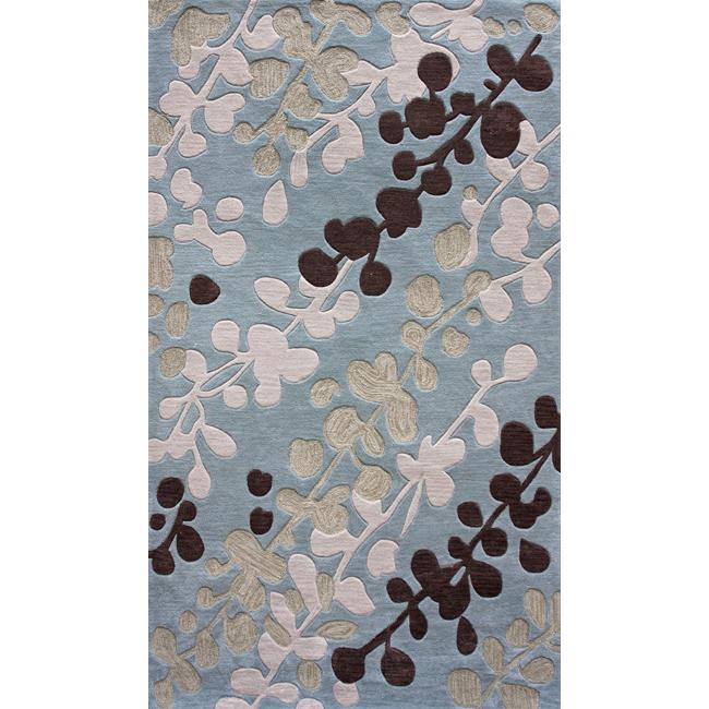 Nuloom Hand tufted Evo Vineyard Grey Rug (76 X 96)