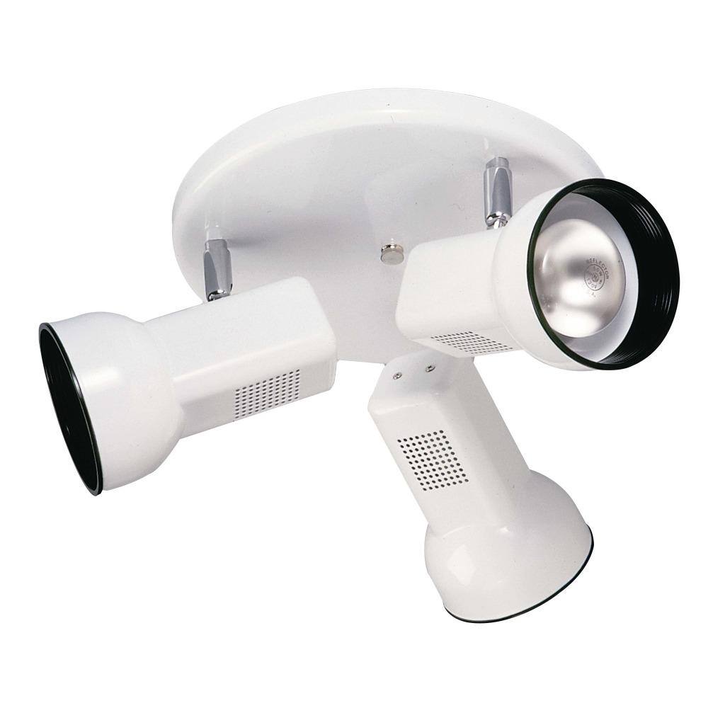 Aztec Lighting Transitional 3-light Flush Mount