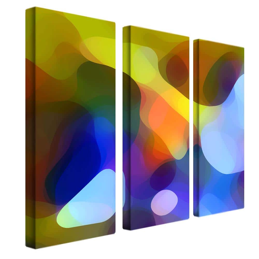 Amy Vangsgard 'Dappled Light and Shade' 3-piece Art Set