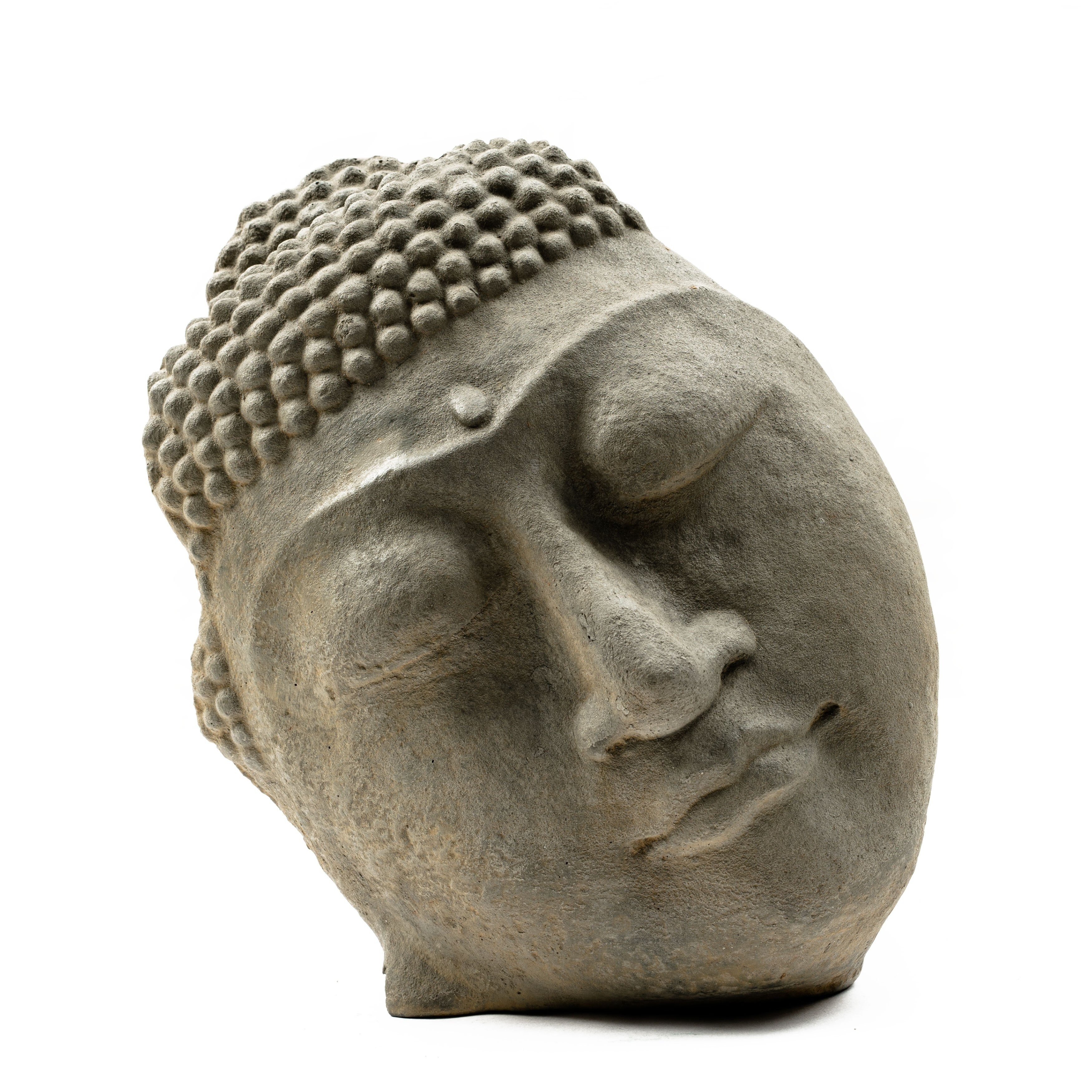 Tranquility 14 High Buddha Head Accent Statue