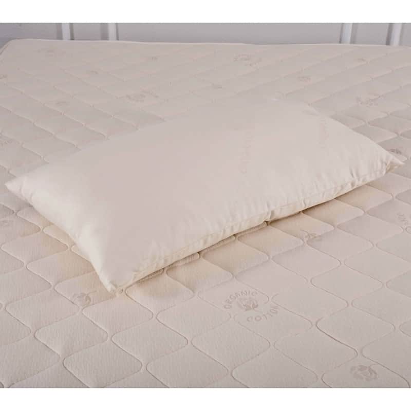 Organic Eco-Valley Wool Medium Firmness European Square Pillow