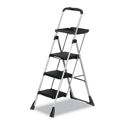 Cosco Max Work Steel Platform Black Step Stool
