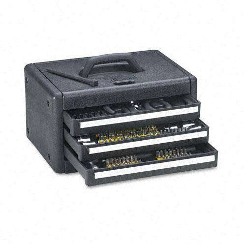 Great Neck Essentials 205-piece Home/ Garage Tool Kit in 3-drawer Case