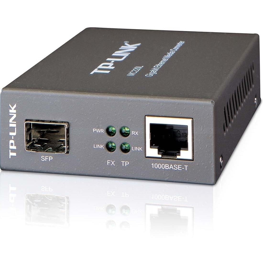 Shop Tp Link Mc2l Gigabit Media Converter 1000mbps Rj45 To 1000mbps Sfp Overstock