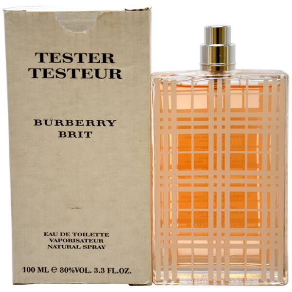 Burberry Brit Women S 3 4 Ounce Eau De Toilette Spray Tester On Sale Overstock 5787814