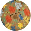 Safavieh Handmade Soho Brown New Zealand Wool Rug (6' Round)