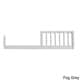 preview thumbnail 4 of 10, DaVinci Jenny Lind Toddler Bed Conversion Kit