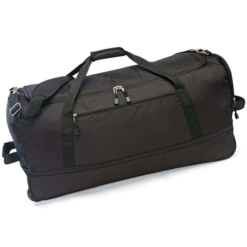 G Pacific Ultra-lightweight 30-inch Foldable Wheeled Upright Duffel Bag ...