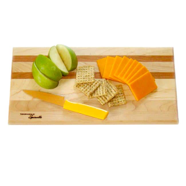 U-Board Large Hard Maple Wood and Cherry Cutting Board