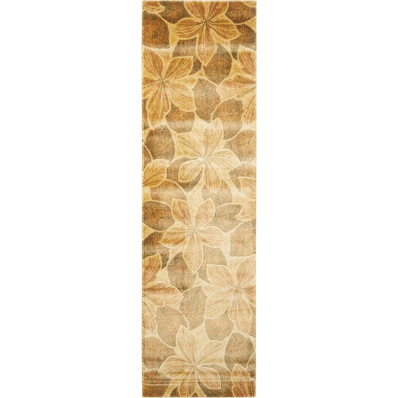 Nourison Chambord CM14 Area Rug - 2'3" x 8' Runner - Light Gold - Runner/Rectangle