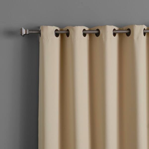 Shop Aurora Home 96 Inch Wide Width Thermal Blackout Curtain Panel