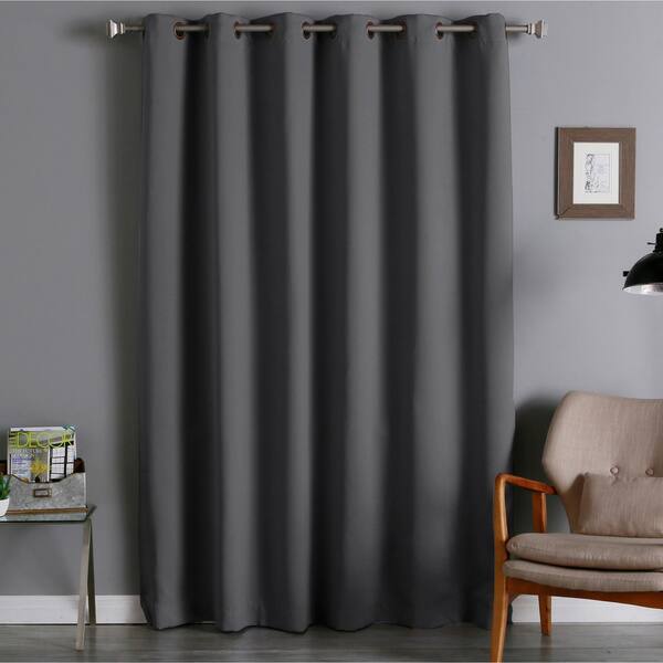 Shop Aurora Home 96 Inch Wide Width Thermal Blackout Curtain Panel