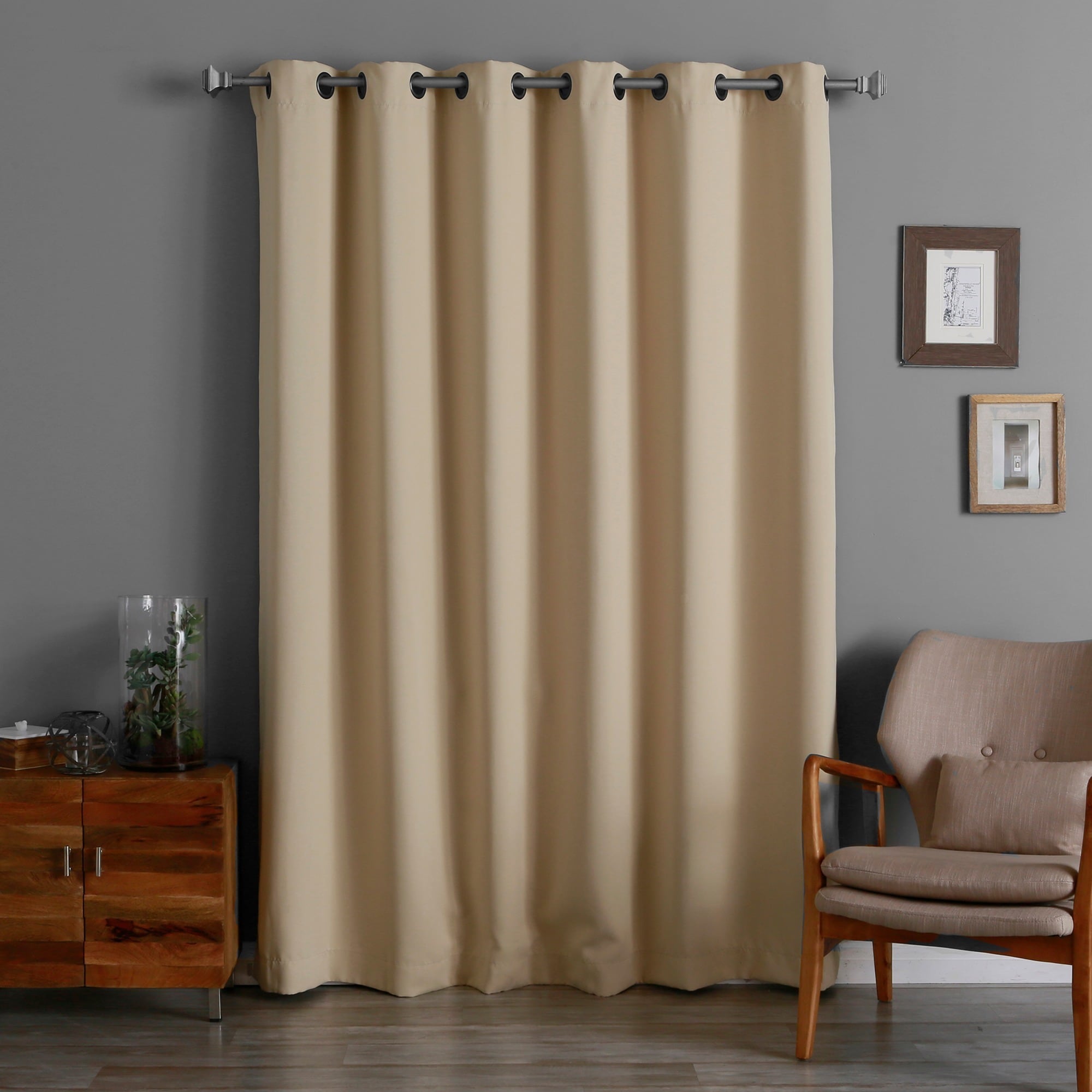 Machine washable Thermal 95 inch Blackout Curtain Panel