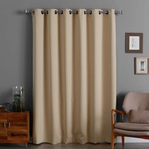 Aurora Home 80x84-inch Thermal Blackout Single Curtain Panel - 80 x 84