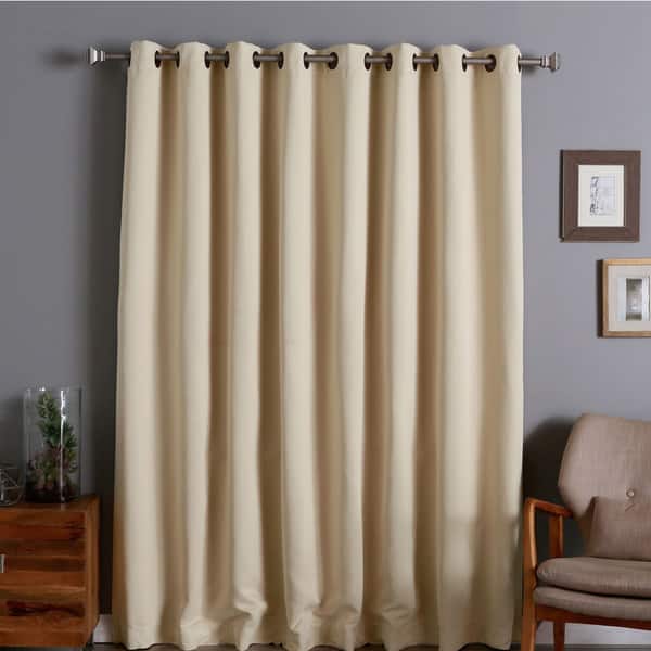 Aurora Home Extra Wide Thermal 96 Inch Blackout Curtain Panel 100 X On 5793846 Aurora Home Extra Wide Thermal 96