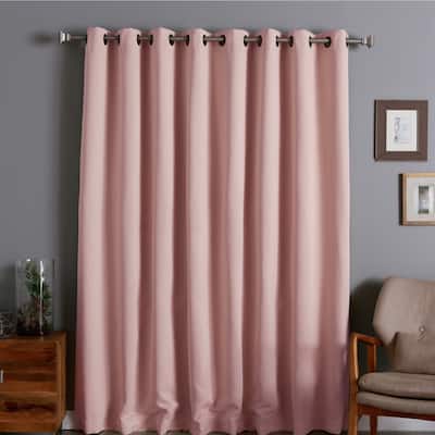 Aurora Home Extra Wide Thermal 96-inch Blackout Curtain Panel - 100 x 96 - 100 x 96