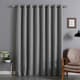 preview thumbnail 4 of 17, Aurora Home Extra-wide 100x84-inch Thermal Blackout Curtain Panel - 100 x 84 Grey - 1 Panel