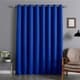 preview thumbnail 12 of 17, Aurora Home Extra-wide 100x84-inch Thermal Blackout Curtain Panel - 100 x 84 Royal Blue