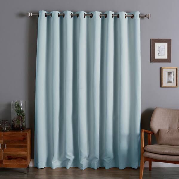 Shop Aurora Home Extra Wide Thermal 100 X 84 Inch Blackout Curtain