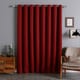 preview thumbnail 10 of 17, Aurora Home Extra-wide 100x84-inch Thermal Blackout Curtain Panel - 100 x 84 Cardinal Red - 1 Panel