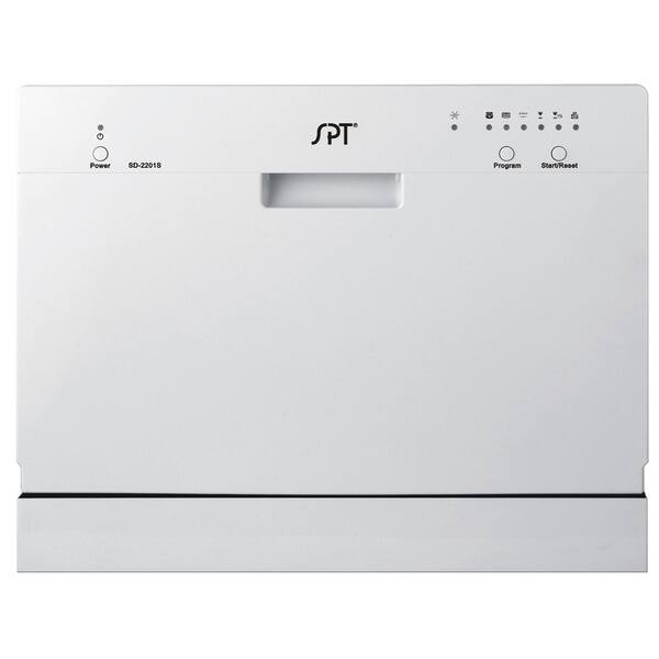 Shop Spt Silver Portable Countertop Dishwasher Free Shipping
