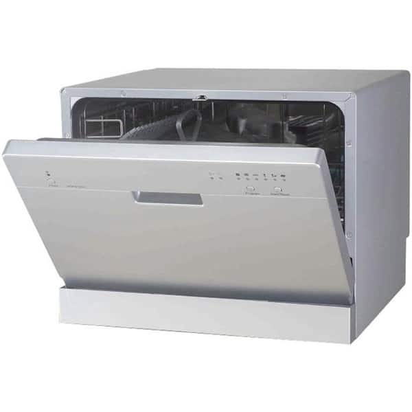 Shop Spt Silver Portable Countertop Dishwasher Free Shipping