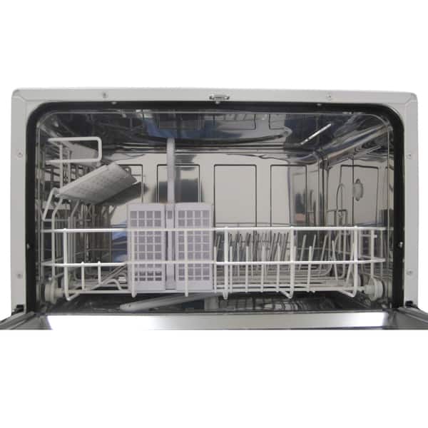 Shop Spt Sd 2201w White Countertop Dishwasher Overstock 5794038