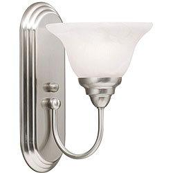 Indoor 1-light Brushed Nickel Wall Sconce