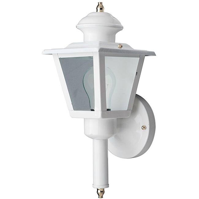 Traditional 1-light White Outdoor Light