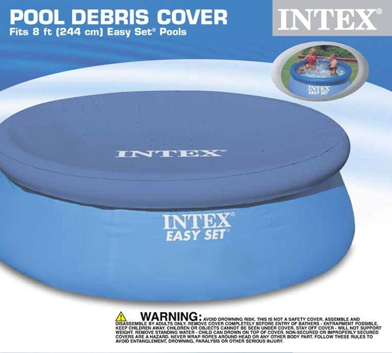 Intex Round Easy Set Pool Cover (8 x 12)