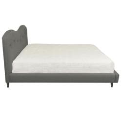 Milan Eastern King Size Upholstered Platform Bed