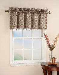 Mallorca 18-inch Beaded Window Valance