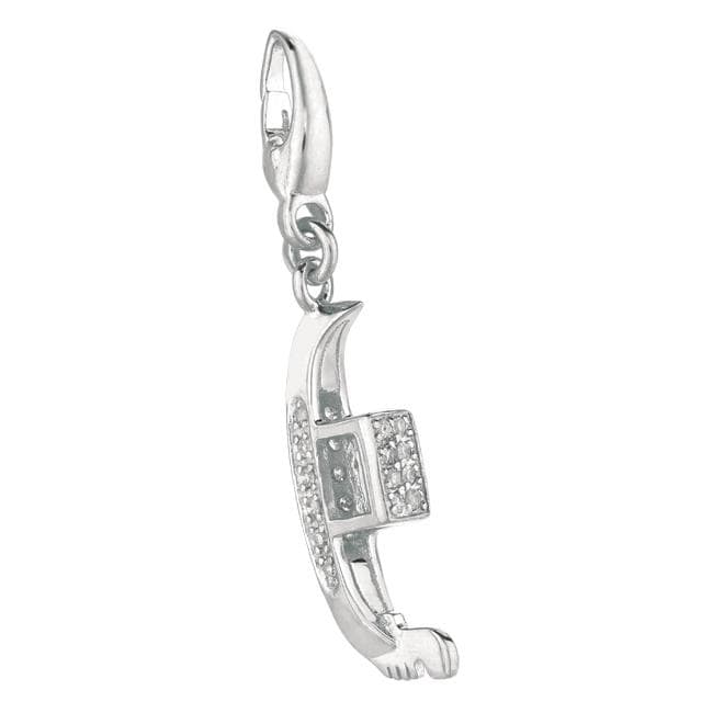 Sterling Silver Diamond Accent Gondola Charm  ™ Shopping