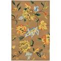 Safavieh Handmade Soho Brown New Zealand Wool Rug - 9'6 x 13'6