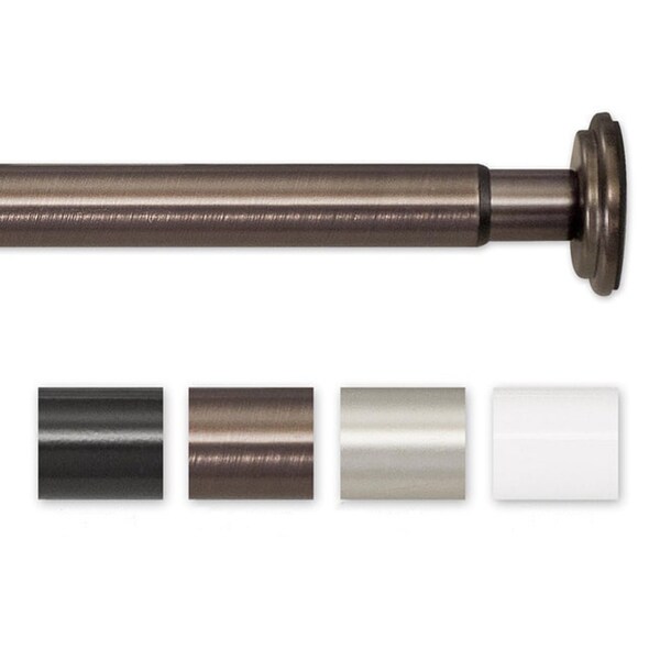 Pinnacle 52 To 90 Inch Adjule Spring Tension Or Mount Pinnacle 52 To 90 Inch Adjule Spring Tension Or Mount Curtain Rod