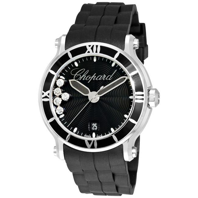 chopard happy sport rubber strap