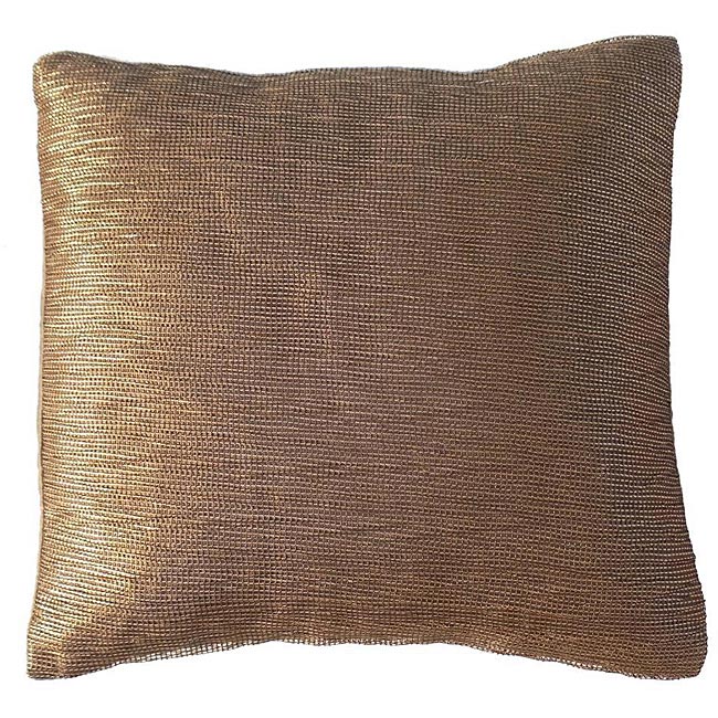 Bronze Bombay Jewel Decorative Pillow