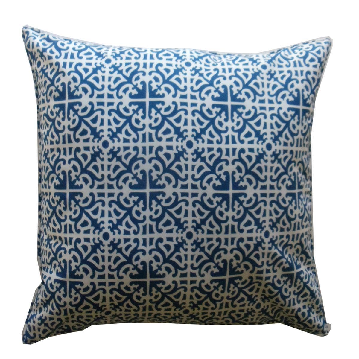 blue outdoor pillows