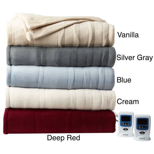 Beautyrest Cozy Plush Heated Electric Full Size Blanket in Lilac (As Is  Item) - Bed Bath u0026 Beyond - 26881026