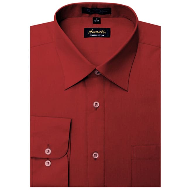 red dress shirt