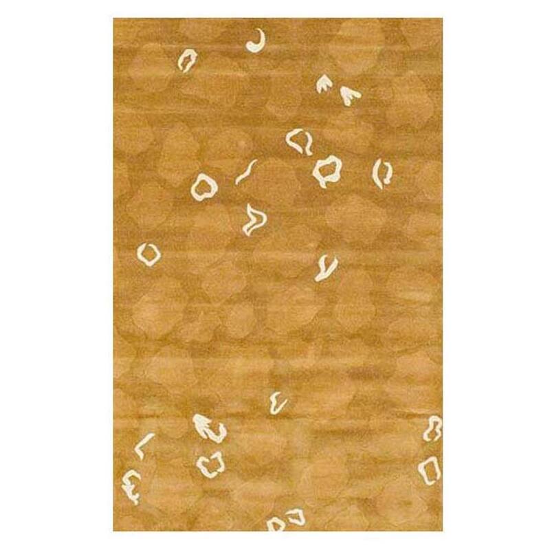 HERAT ORIENTAL Handmade Geometric Wool Rug - 4' x 6'