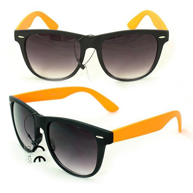 orange plastic sunglasses